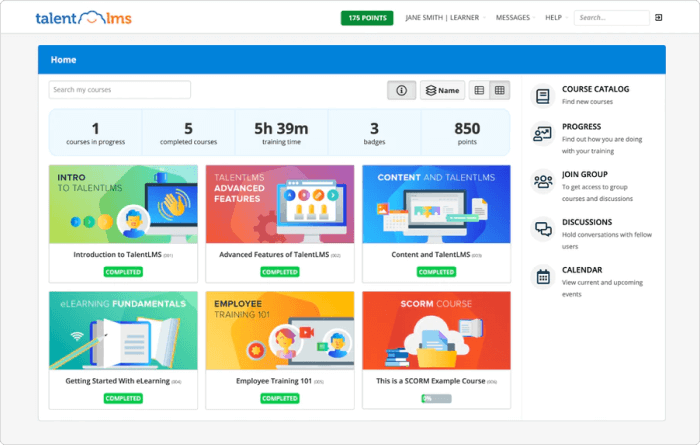 TalentLMS - platforma e-learningowa