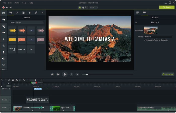 Camtasia 