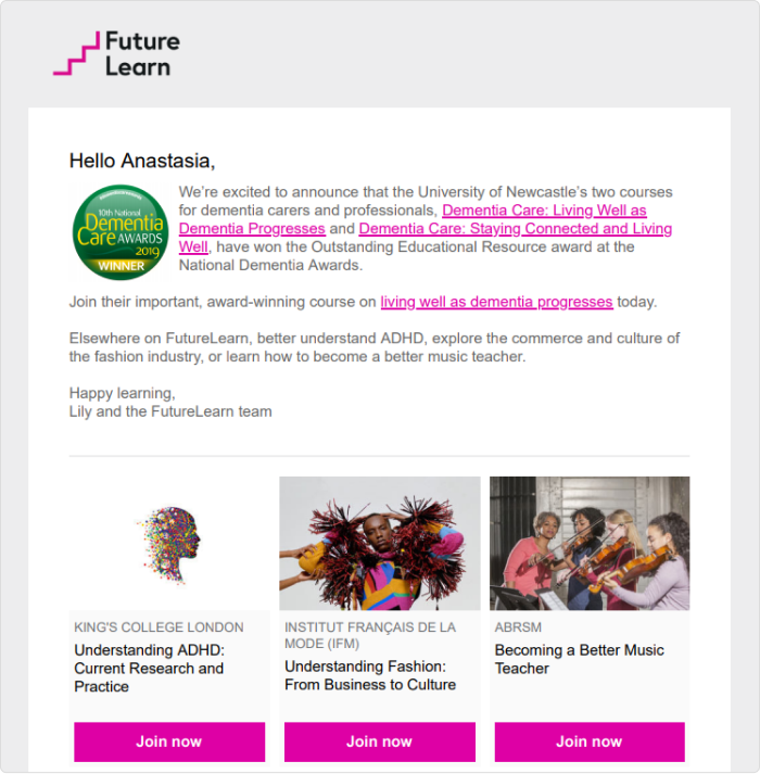 Przykładowy e-mail reklamowy Przykładowy e-mail reklamowy