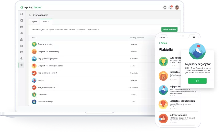 Zarządzanie talentami: Grywalizację e-learningu