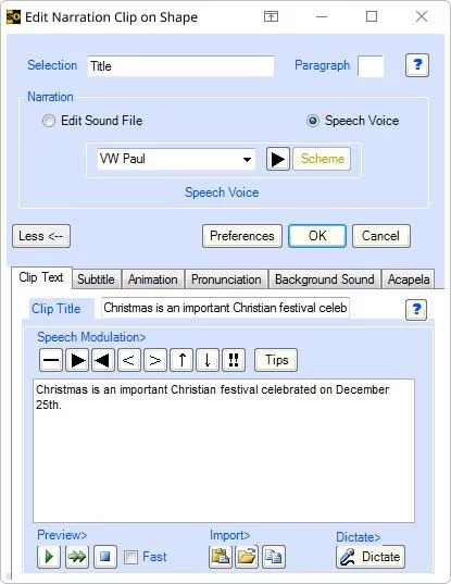 Speech-Over Professional Rozszerzenie PowerPoint Speech-Over Professional