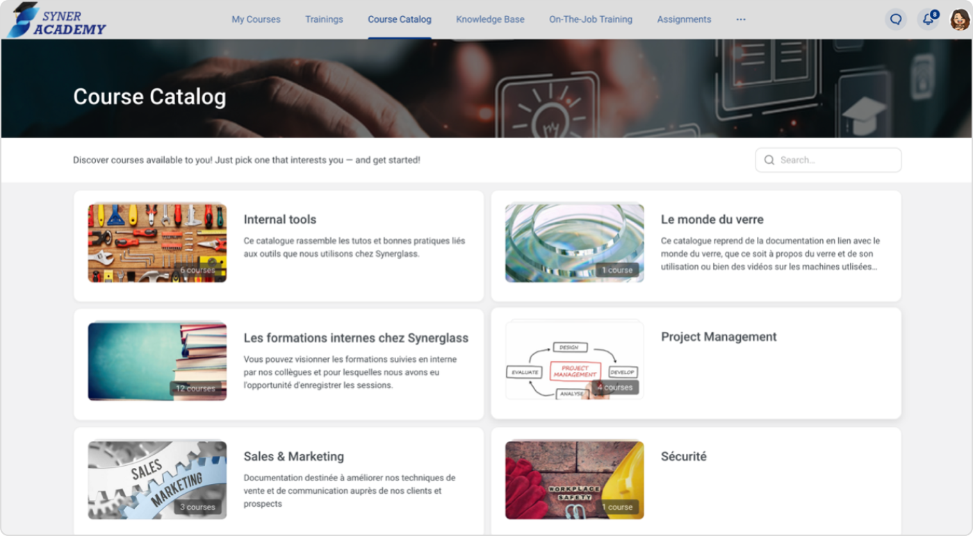 Intuicyjny portal edukacyjny dla pracownik&oacute;w i administrator&oacute;w LMS
